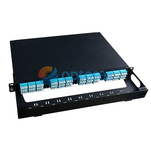 1RU 144 Fibers Ultra high density modular fiber enclosure | optosea